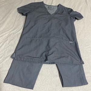 Figs Gray Women's Top